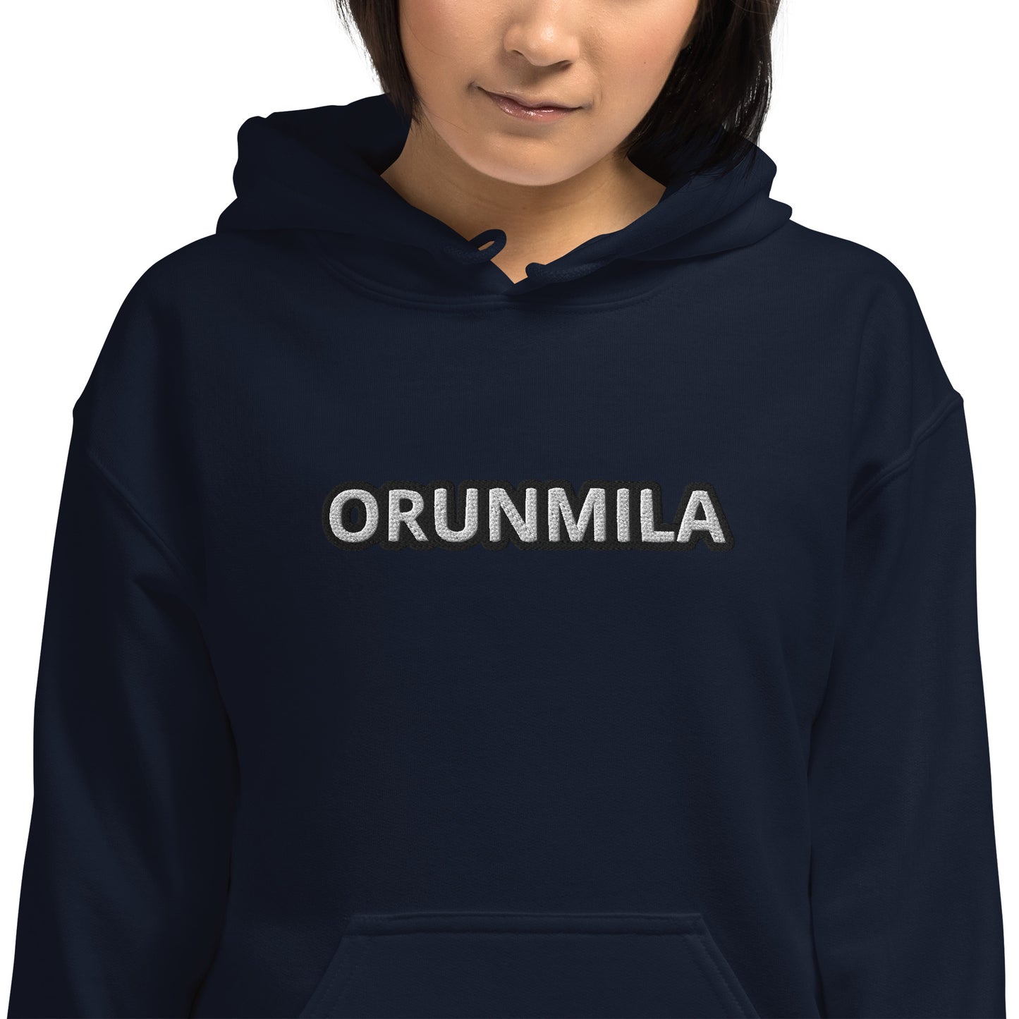 Egbe Iré ÀWO Logo Orunmila embroidered Aje 2 Unisex Hoodie