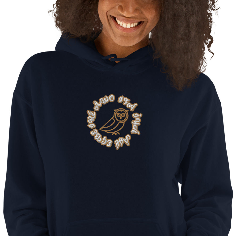 Egbe IRÉ ÀWO IFÁ ÌYÁ ÁJÉ Embroidered Unisex Hoodie