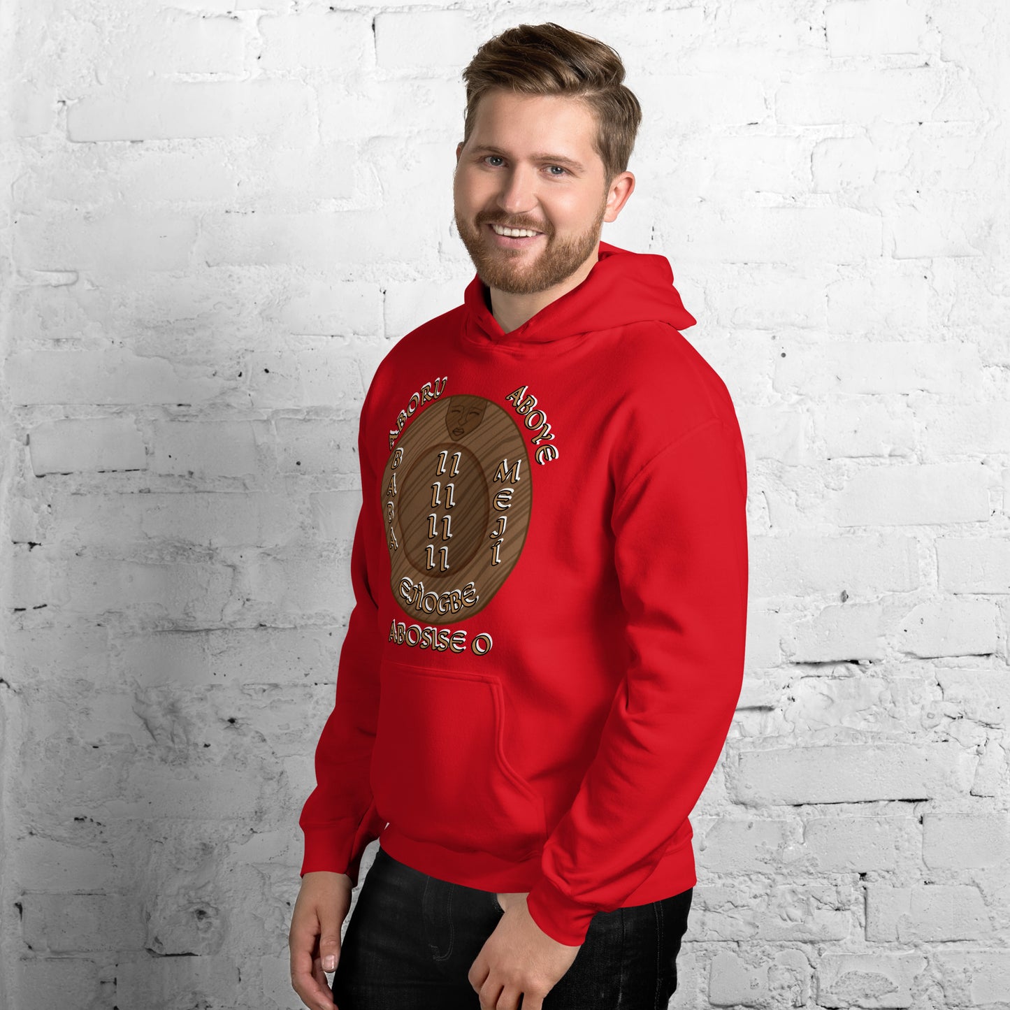 Baba Ejiogbe MEJI 2  Gold Unisex Hoodie