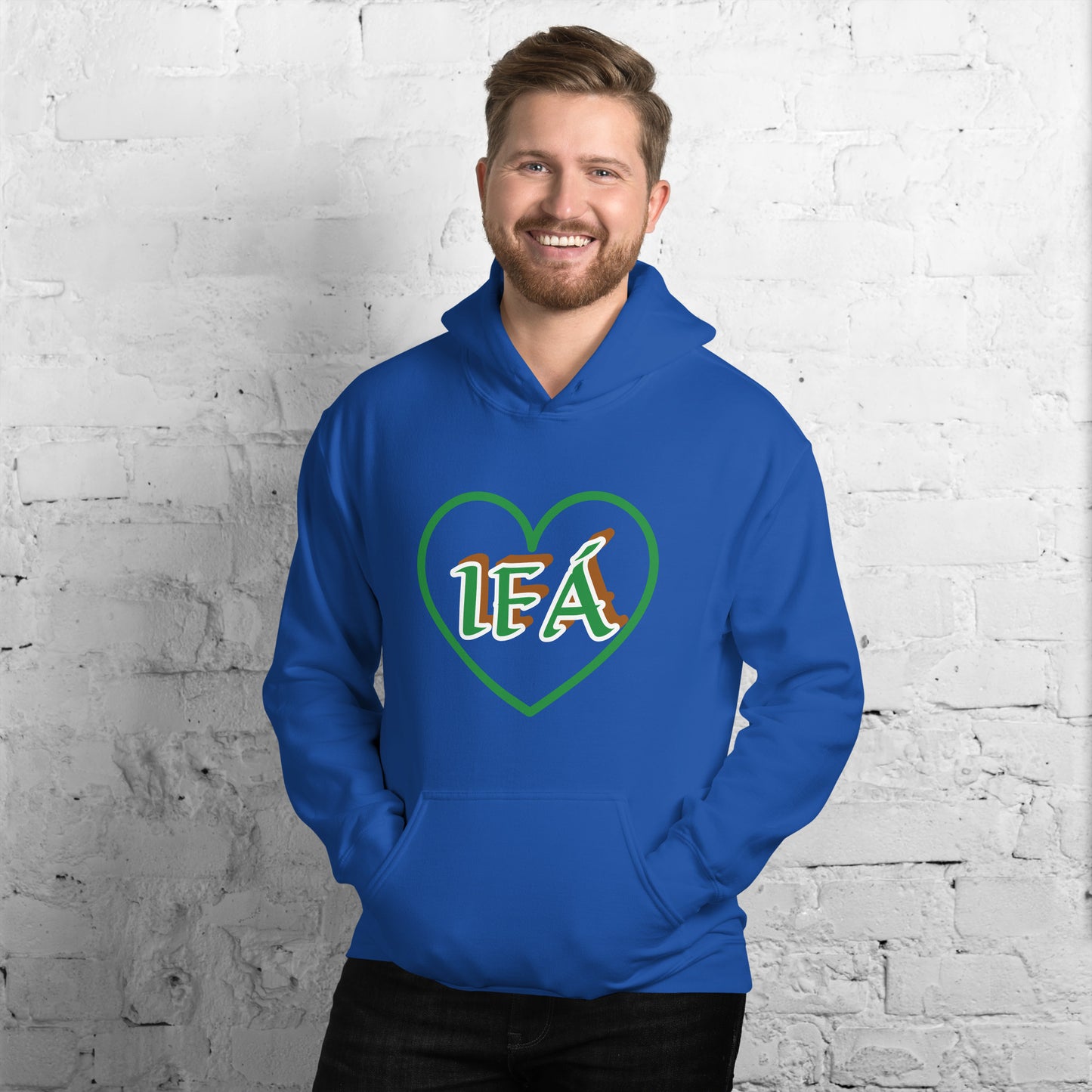 Eagle Script Ifa love Isese 3 Unisex Hoodie