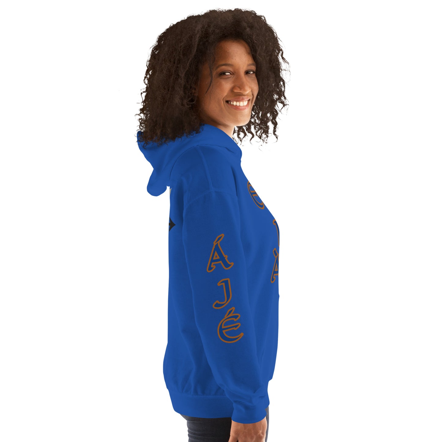 Egbe Ire Awo 2 Logo Blue Unisex Hoodie