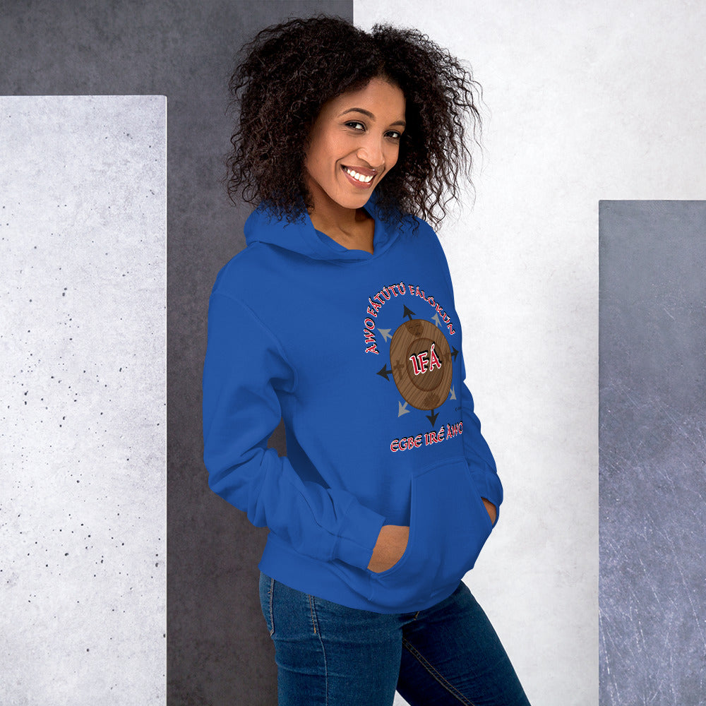 Personalized Awo/Iyanifa Egbe Ire Awo Unisex Hoodie