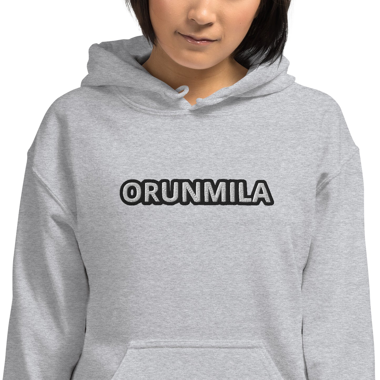 Egbe Iré ÀWO Logo Orunmila embroidered Aje 2 Unisex Hoodie