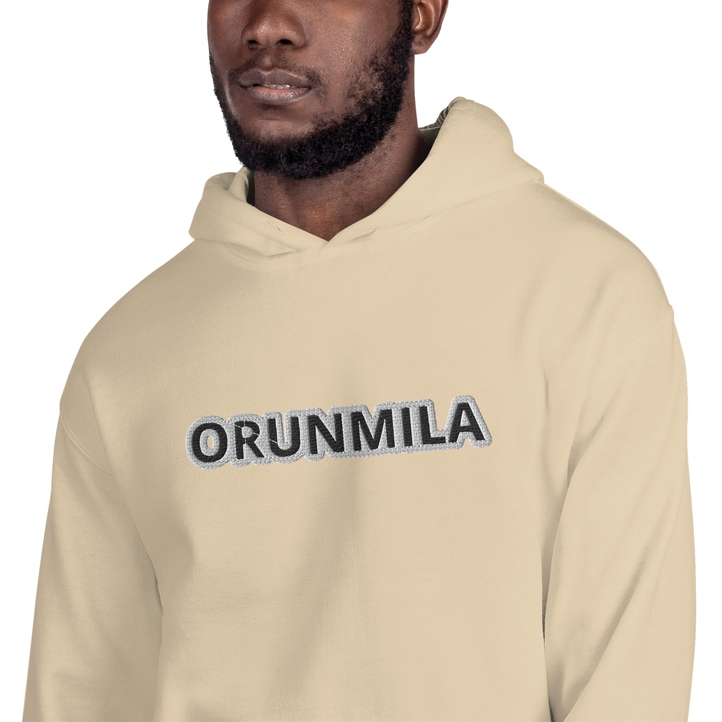 Egbe Iré ÀWO Logo Orunmila embroidered Aje 3 Unisex Hoodie