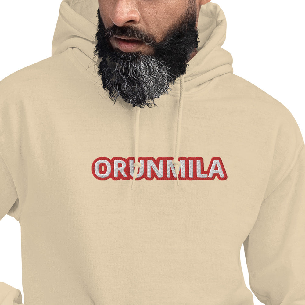 Egbe Iré ÀWO Logo Orunmila embroidered Aje 1 Unisex Hoodie