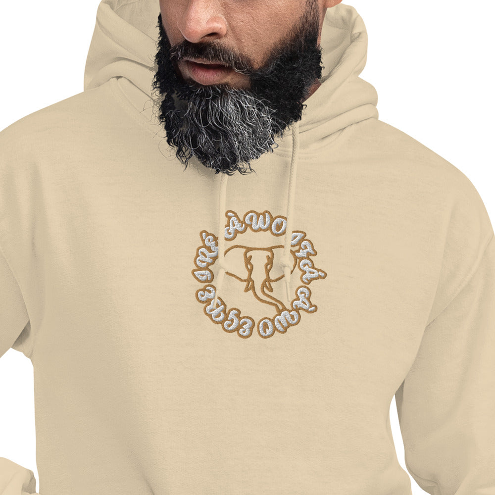 Egbe IRÉ ÀWO IFÁ ÀWO Embroidered Unisex Hoodie