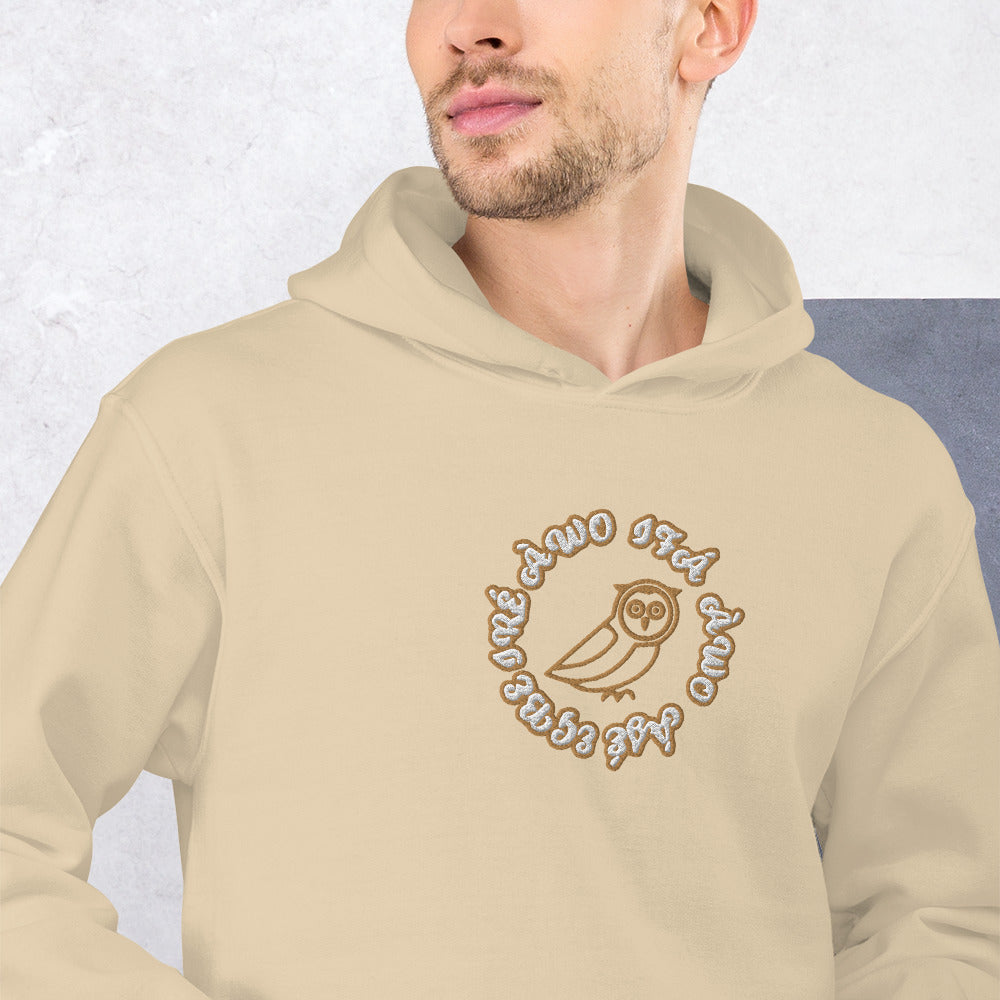 Egbe IRÉ ÀWO IFÁ ÀWO ÀJÉ Embroidered Unisex Hoodie