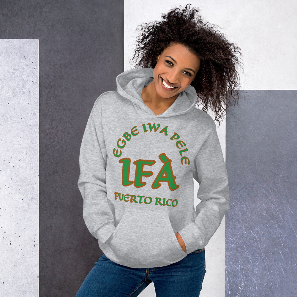 Egbe Iwa Pele IFA Puerto Rico Unisex Hoodie