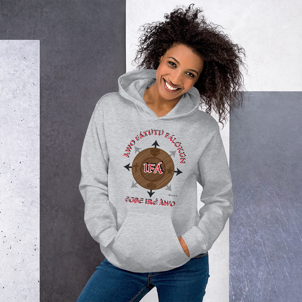 Personalized Awo/Iyanifa Egbe Ire Awo Unisex Hoodie