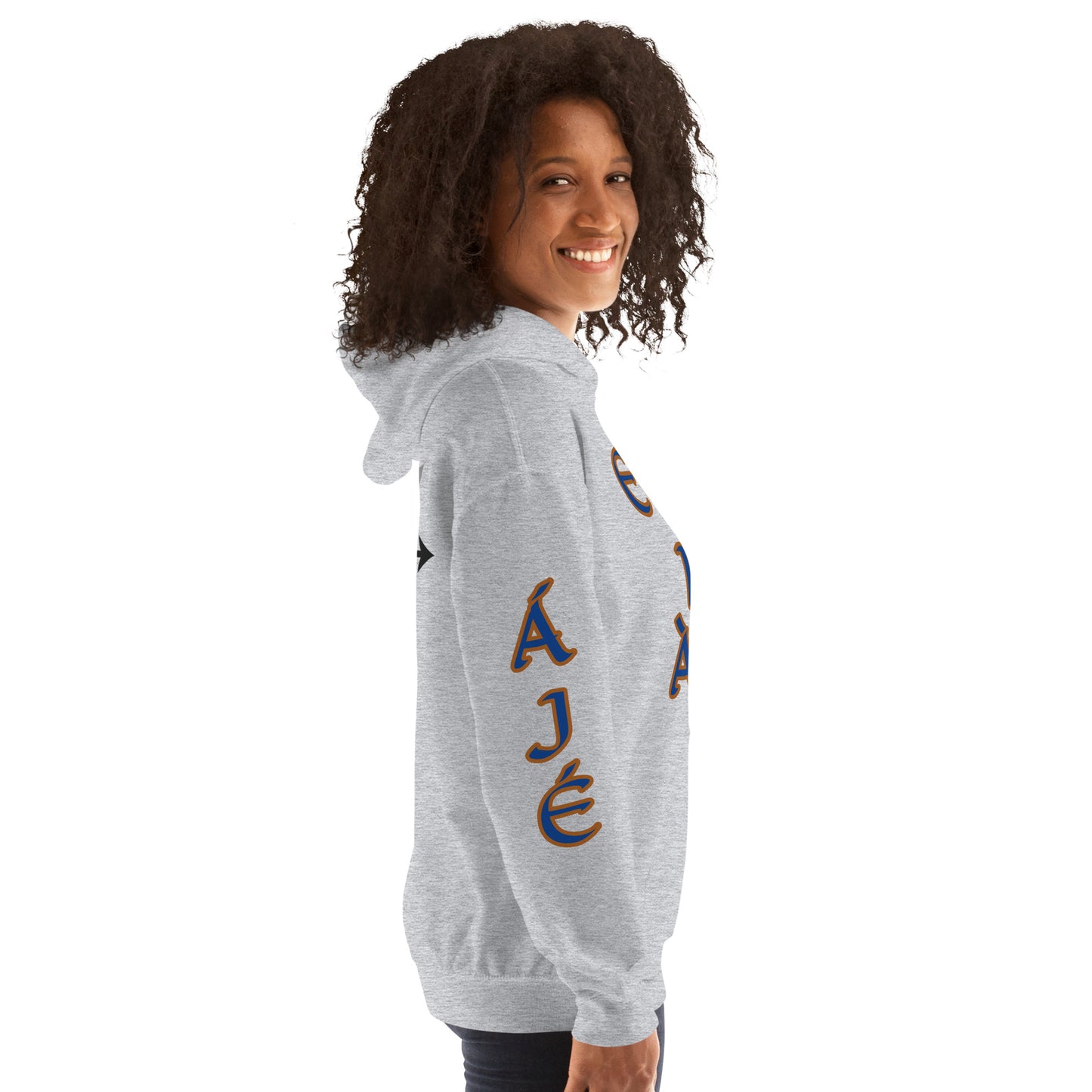 Egbe Ire Awo 2 Logo Blue Unisex Hoodie