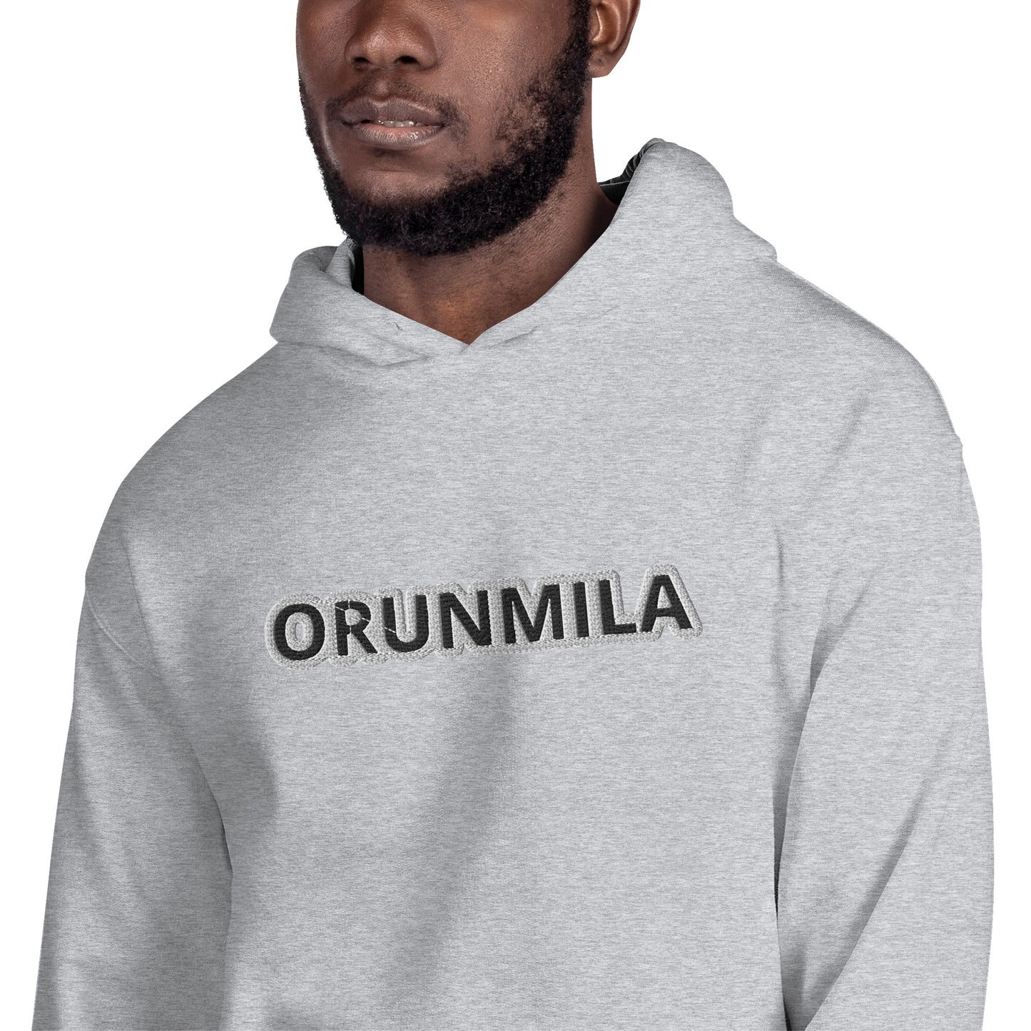 Egbe Iré ÀWO Logo Orunmila embroidered Aje 3 Unisex Hoodie