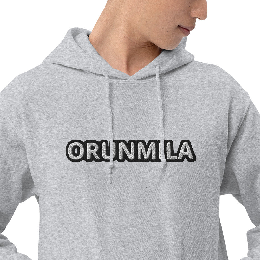 Egbe Iré ÀWO Logo Orunmila embroidered Aje 2 Unisex Hoodie