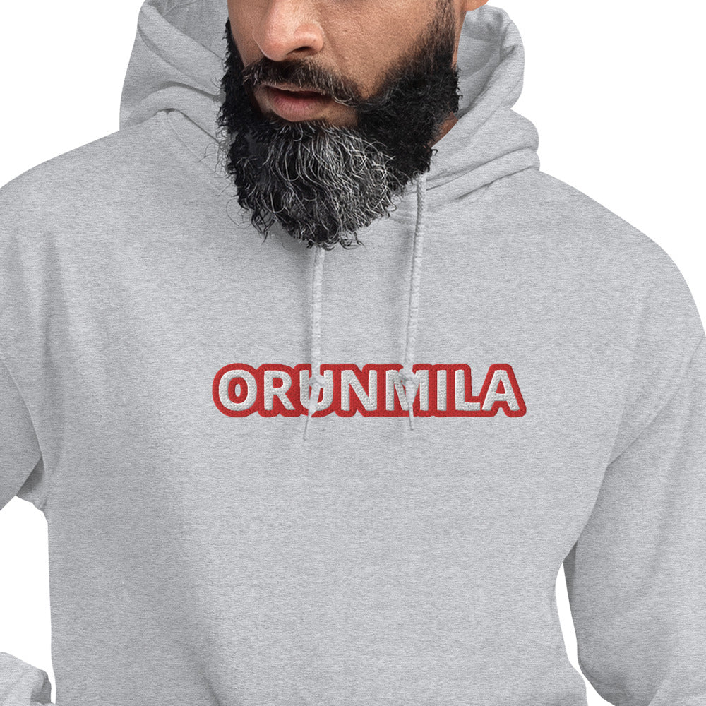 Egbe Iré ÀWO Logo Orunmila embroidered Aje 1 Unisex Hoodie