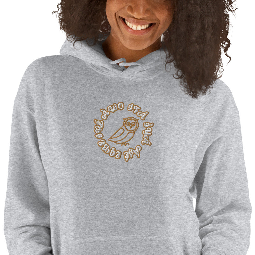 Egbe IRÉ ÀWO IFÁ ÌYÁ ÁJÉ Embroidered Unisex Hoodie