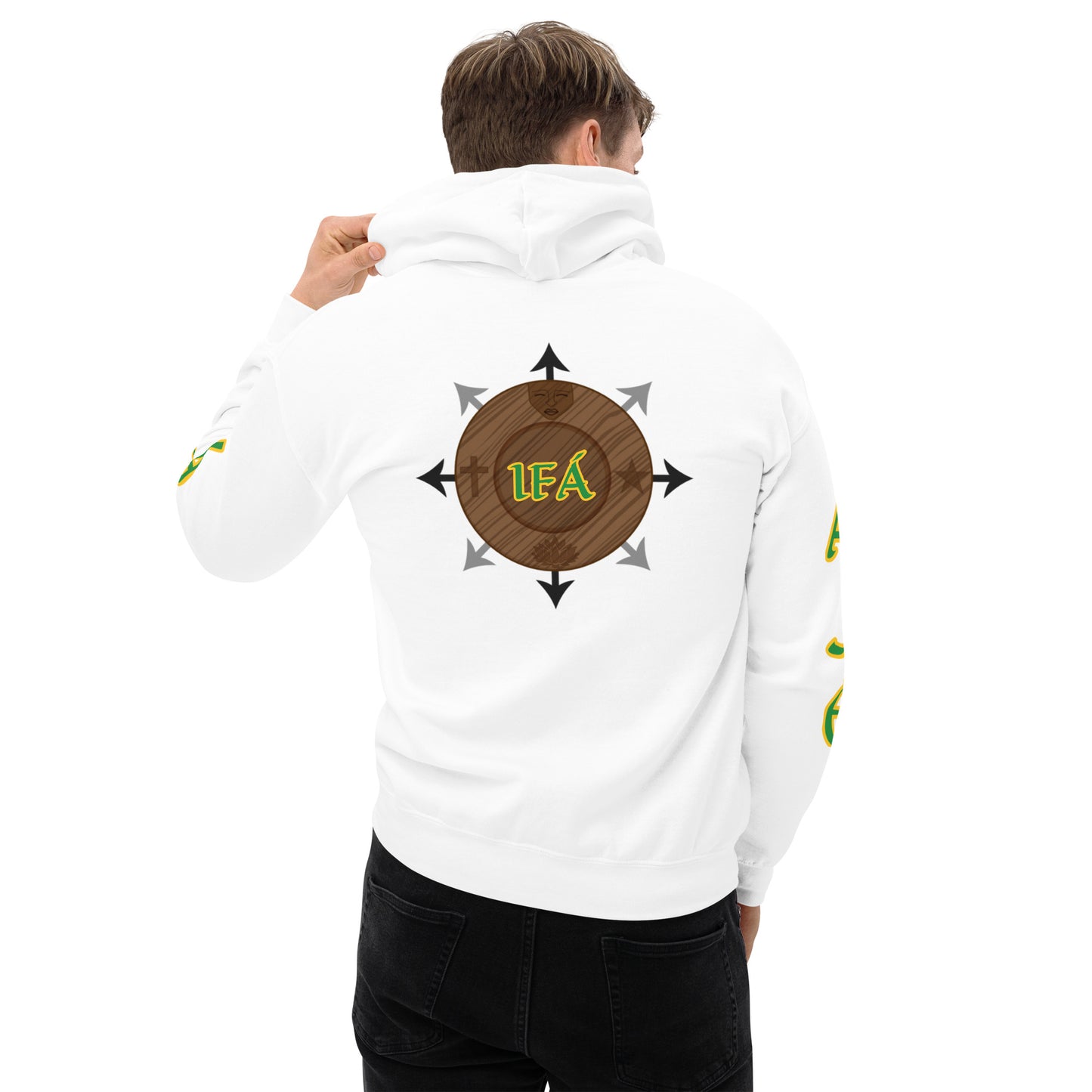 Egbe Ire Awo 2 Logo Lucumi Unisex Hoodie