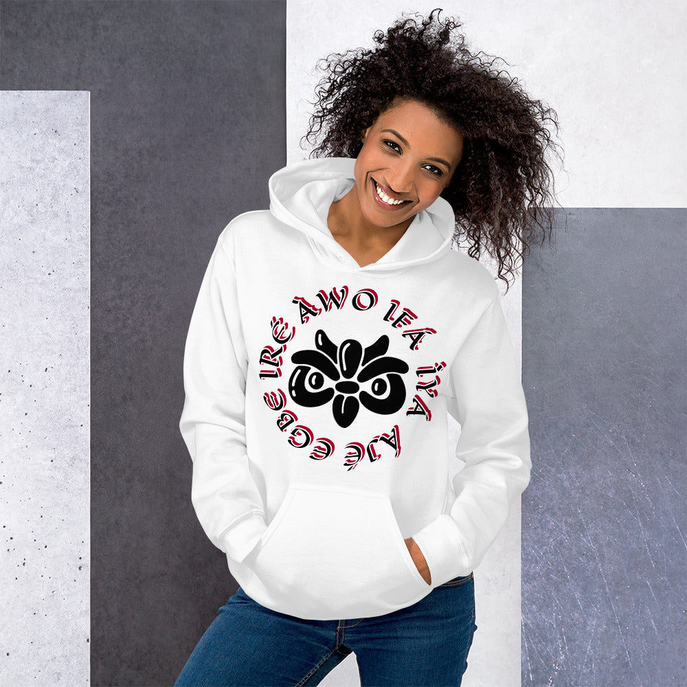 Egbe IRÉ ÀWO IFÁ ÌYÁ ÀJÉ 3 Unisex Hoodie