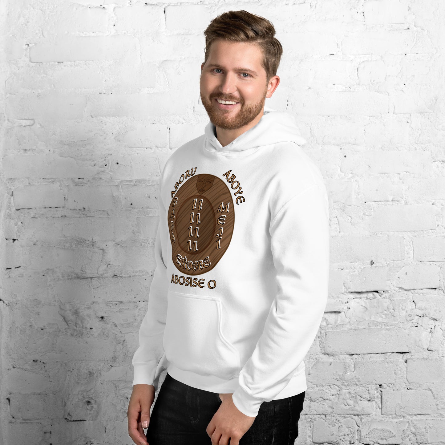 Baba Ejiogbe MEJI 2  Gold Unisex Hoodie