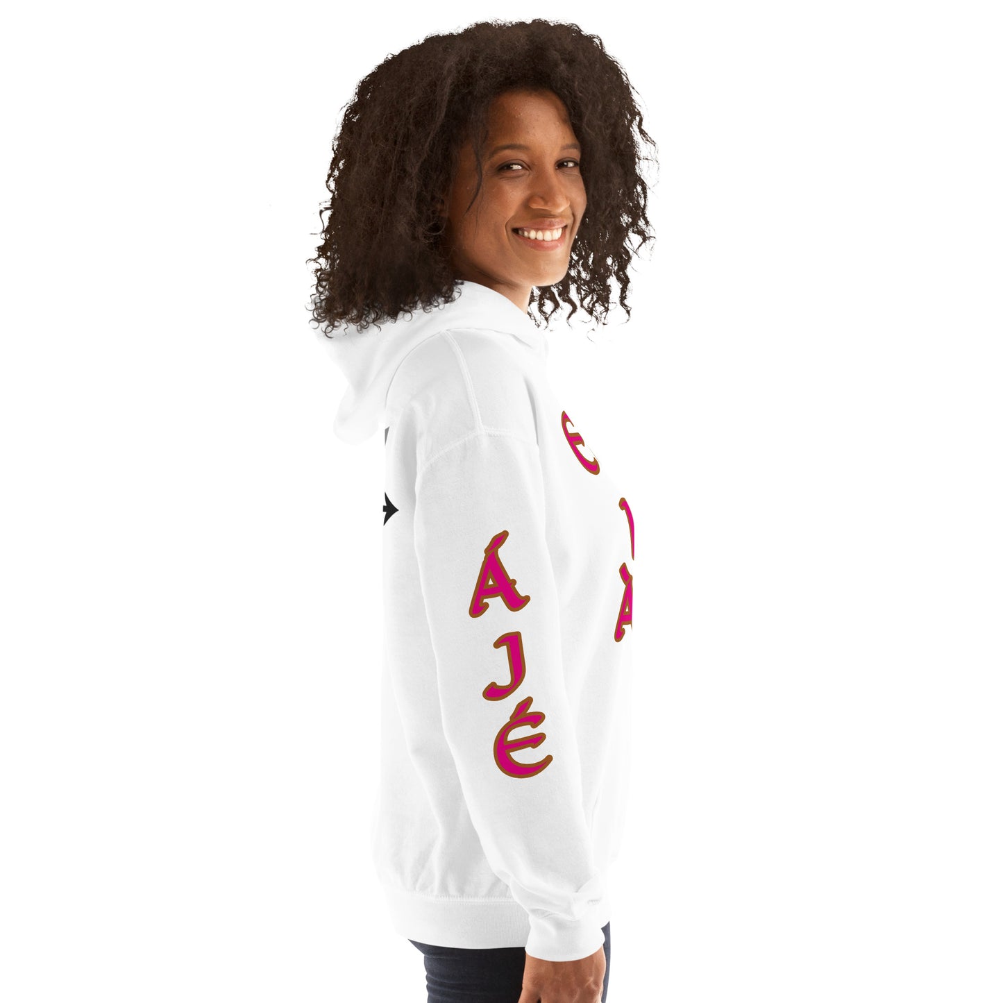 Egbe Ire Awo 2 Logo Violet Unisex Hoodie