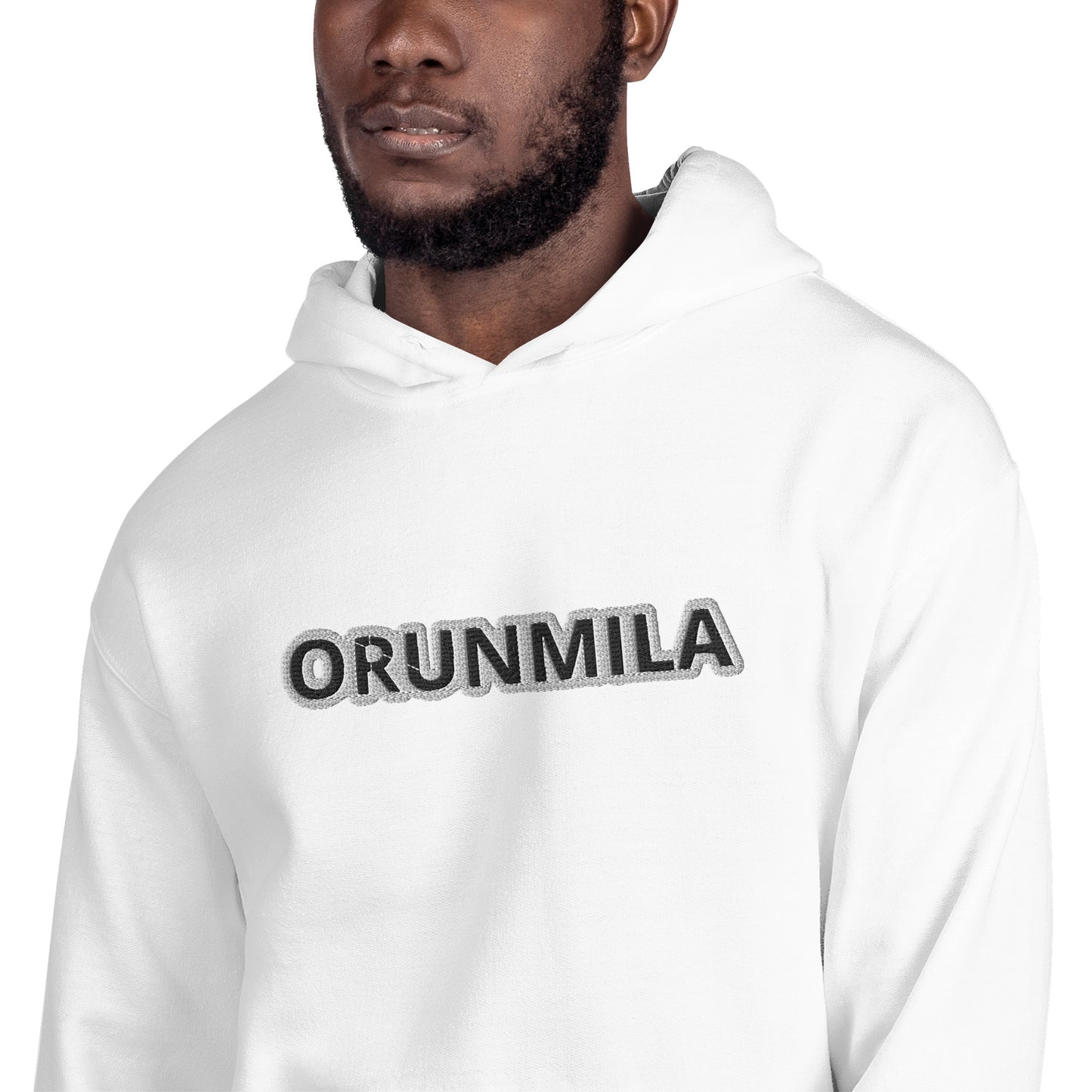 Egbe Iré ÀWO Logo Orunmila embroidered Aje 3 Unisex Hoodie