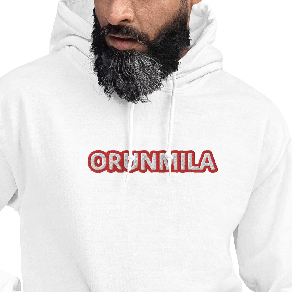 Egbe Iré ÀWO Logo Orunmila embroidered Aje 1 Unisex Hoodie