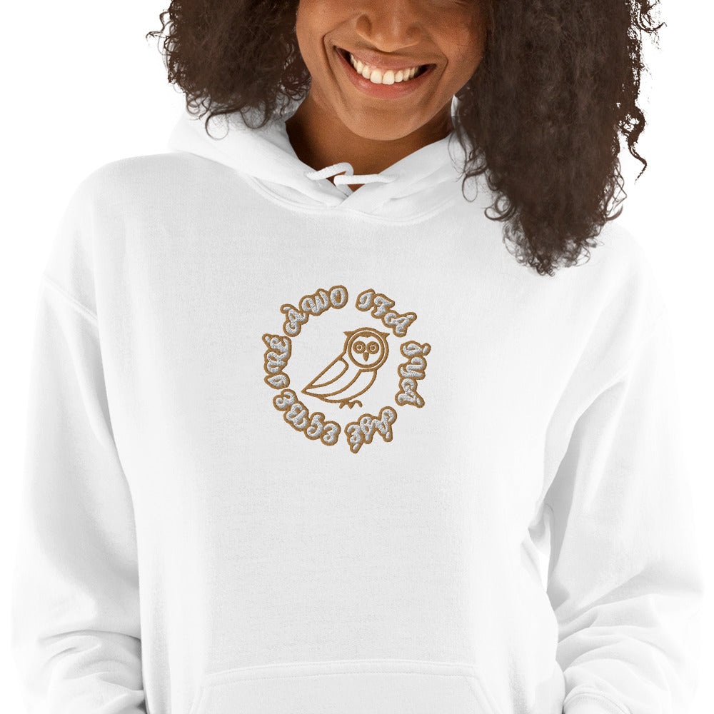 Egbe IRÉ ÀWO IFÁ ÌYÁ ÁJÉ Embroidered Unisex Hoodie