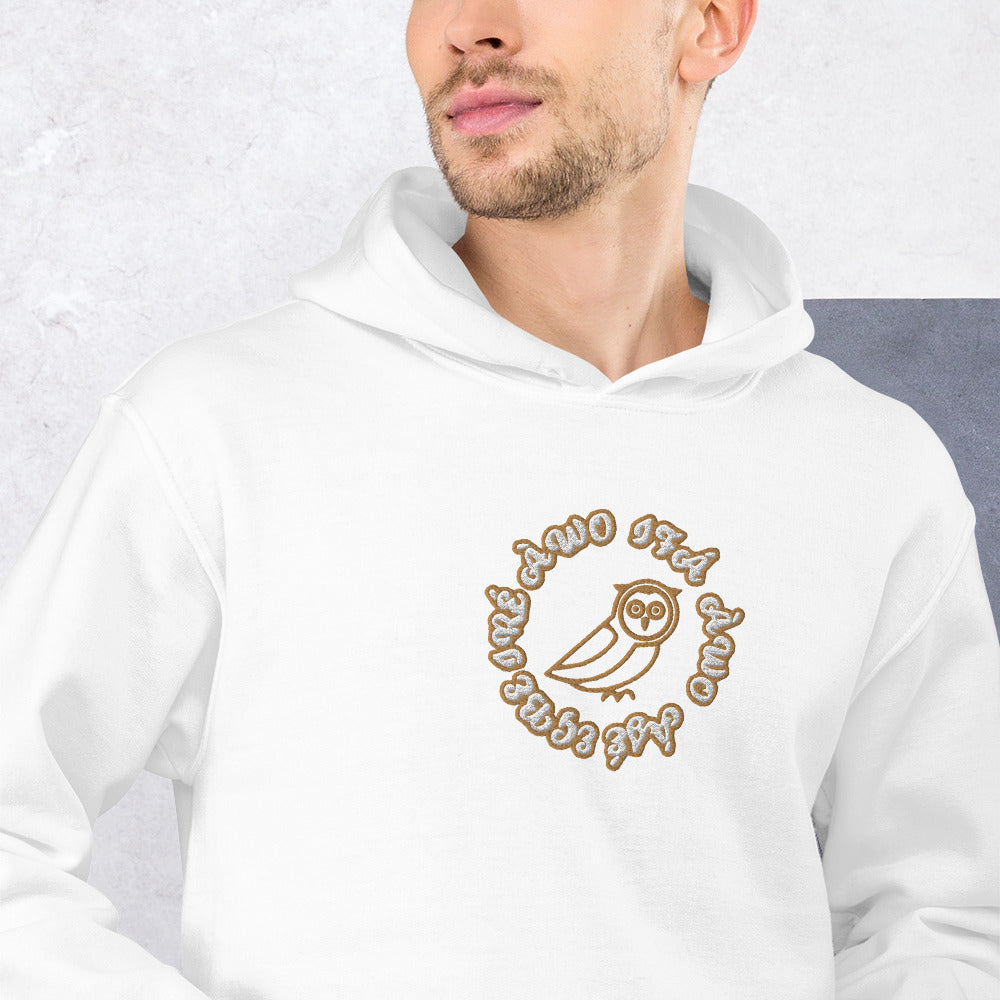 Egbe IRÉ ÀWO IFÁ ÀWO ÀJÉ Embroidered Unisex Hoodie