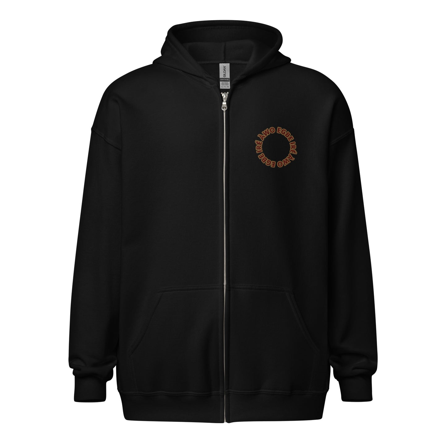 Egbe Iré ÀWO Unisex heavy blend zip hoodie