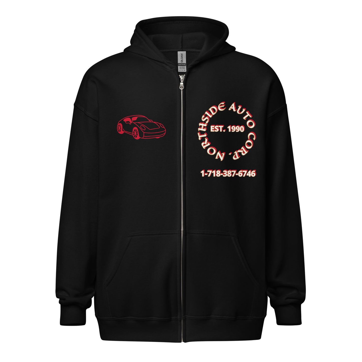 Northside Auto Unisex heavy blend zip hoodie