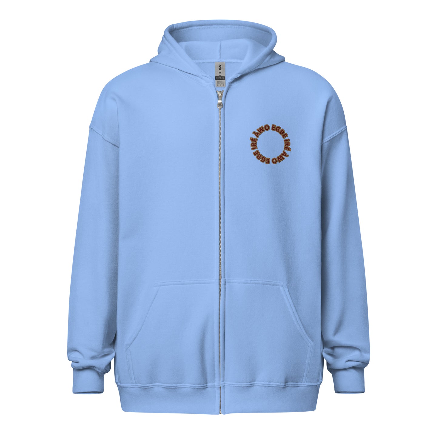 Egbe Iré ÀWO Unisex heavy blend zip hoodie