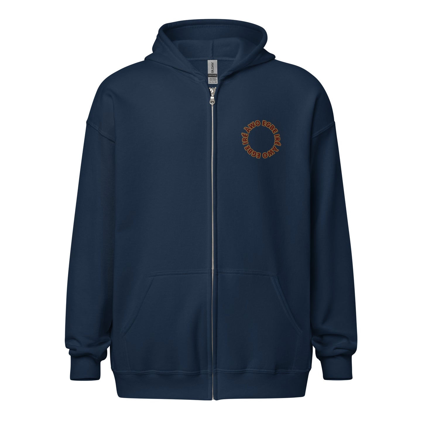 Egbe Iré ÀWO Unisex heavy blend zip hoodie