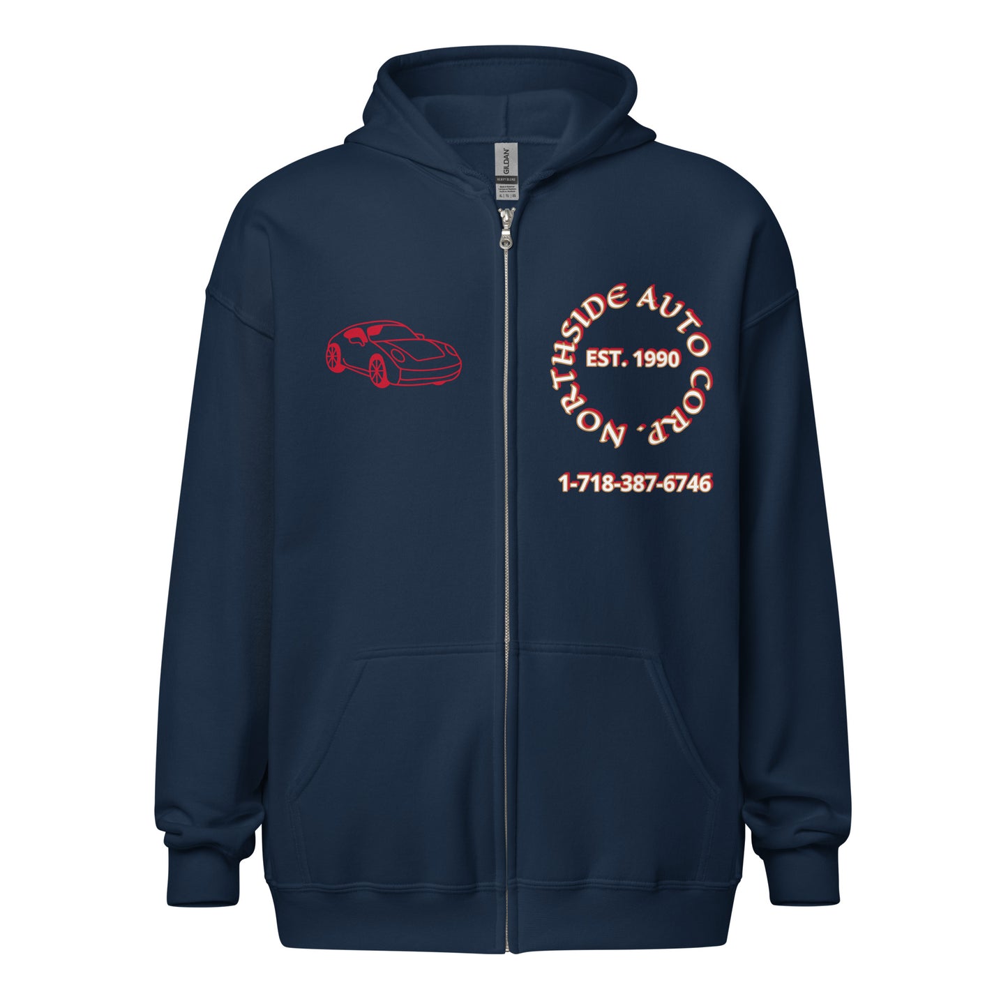 Northside Auto Unisex heavy blend zip hoodie