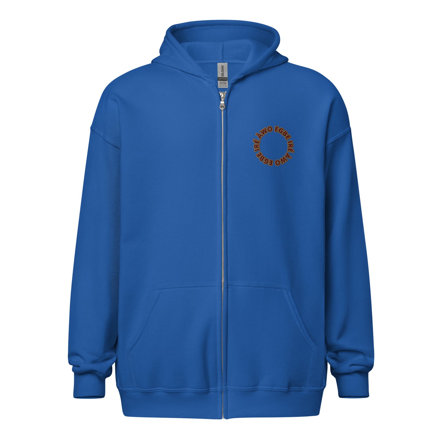 Egbe Iré ÀWO Unisex heavy blend zip hoodie