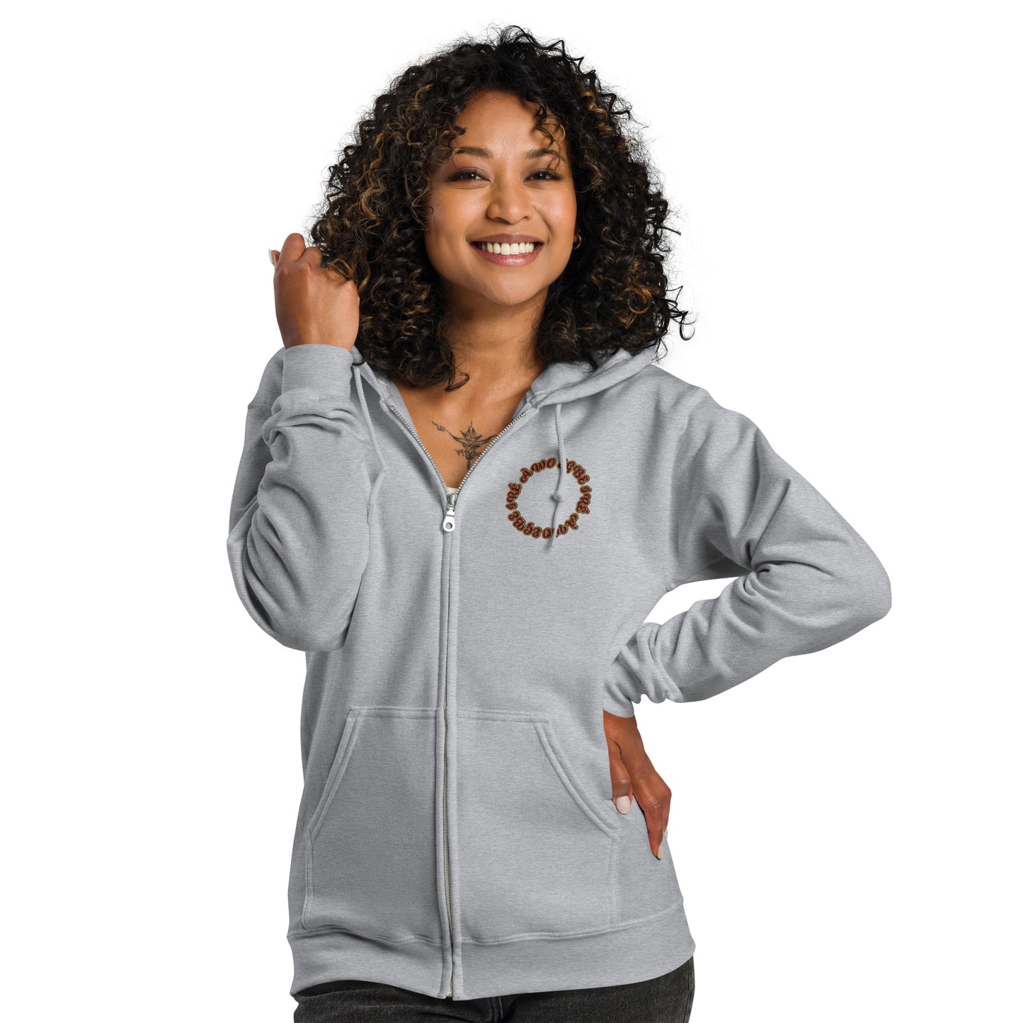 Egbe Iré ÀWO Wiccan Unisex heavy blend zip hoodie