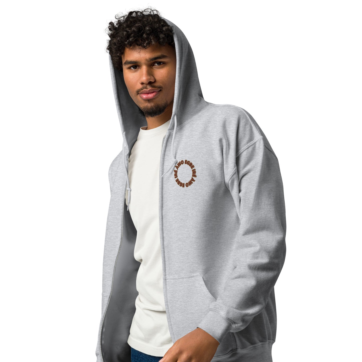 Egbe Ire Awo IFA 1 Unisex heavy blend zip hoodie