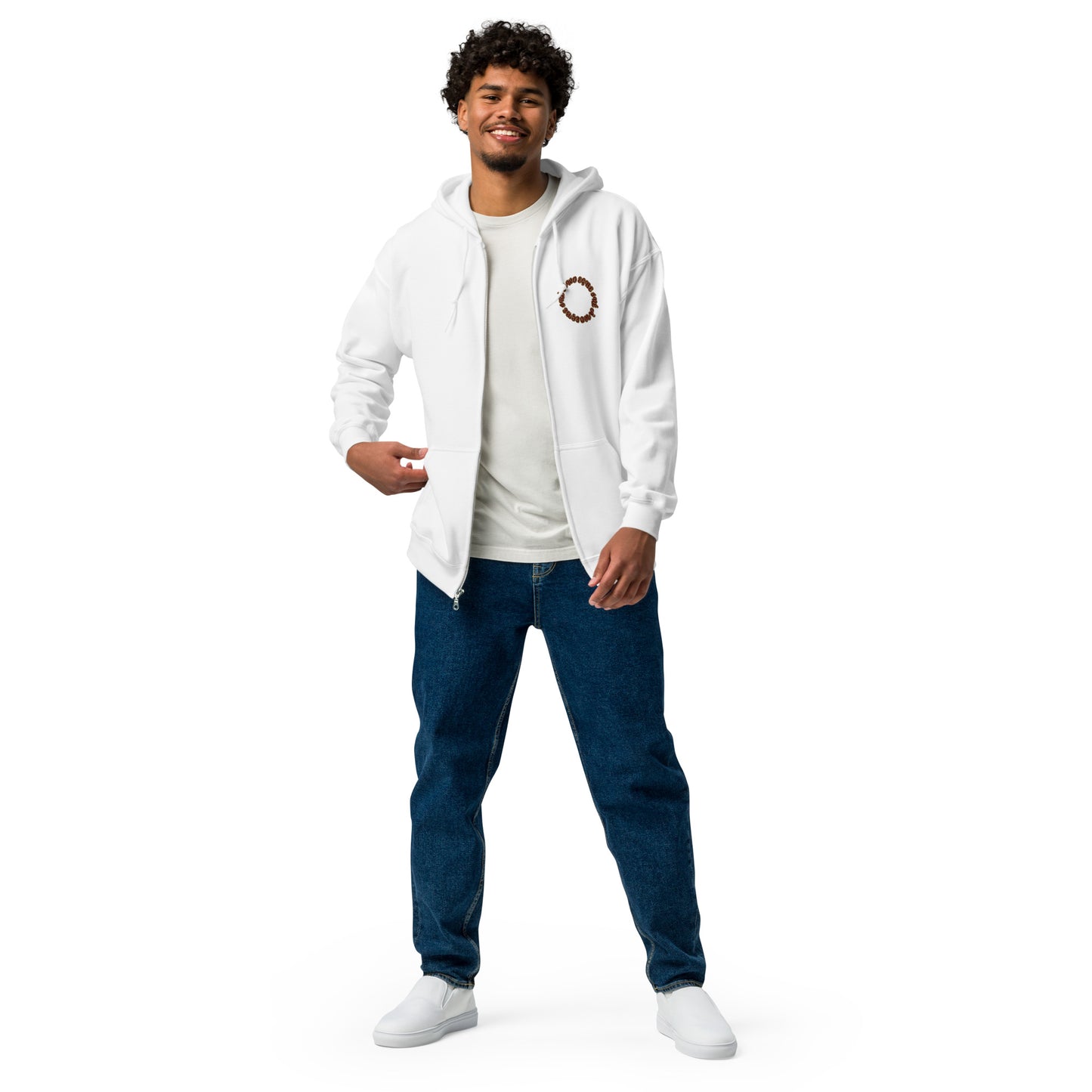 Egbe Iré ÀWO Vodoun Unisex heavy blend zip hoodie