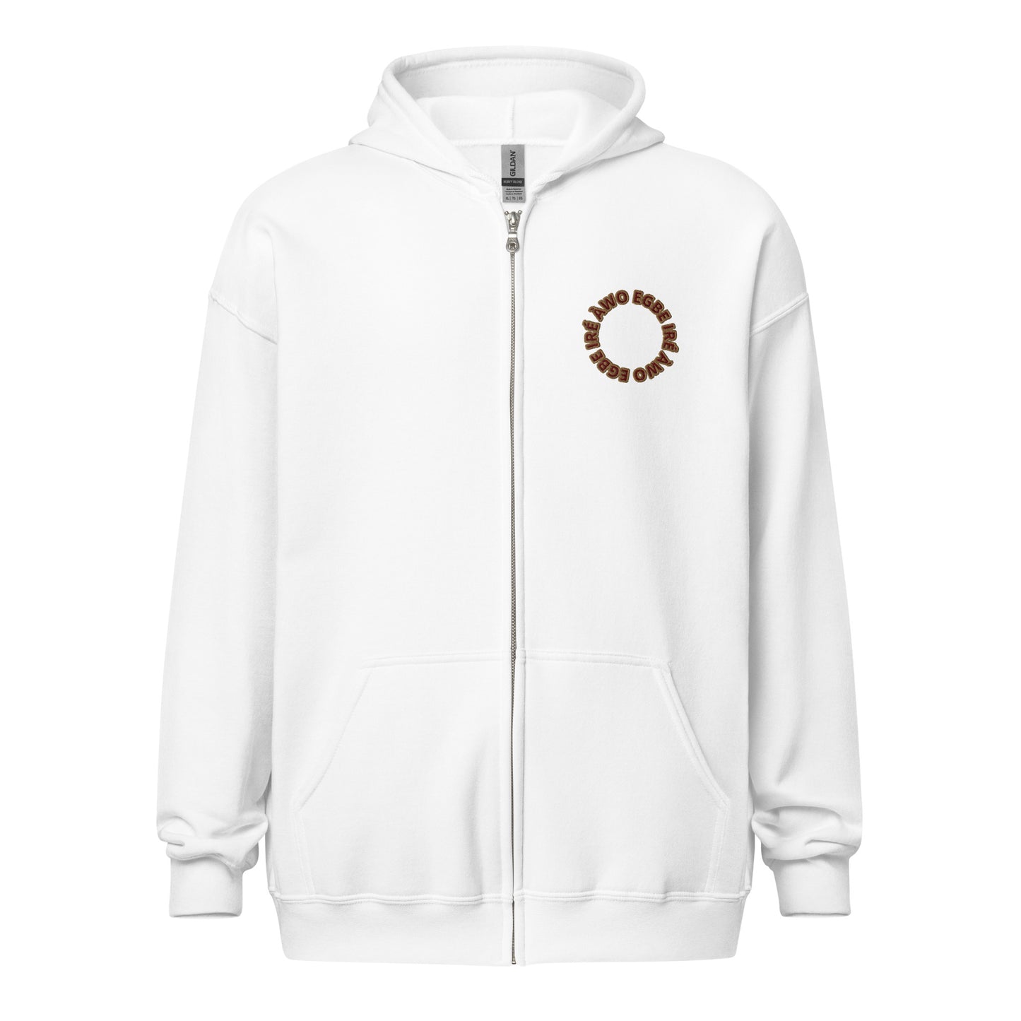 Egbe Iré ÀWO Unisex heavy blend zip hoodie