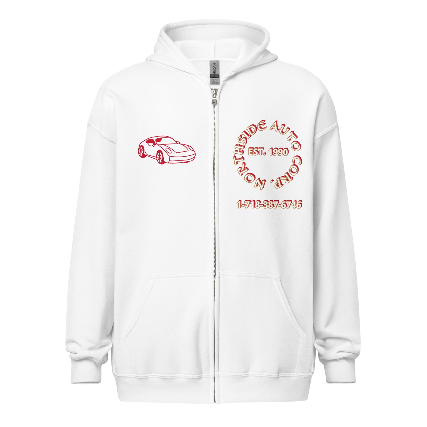 Northside Auto Unisex heavy blend zip hoodie