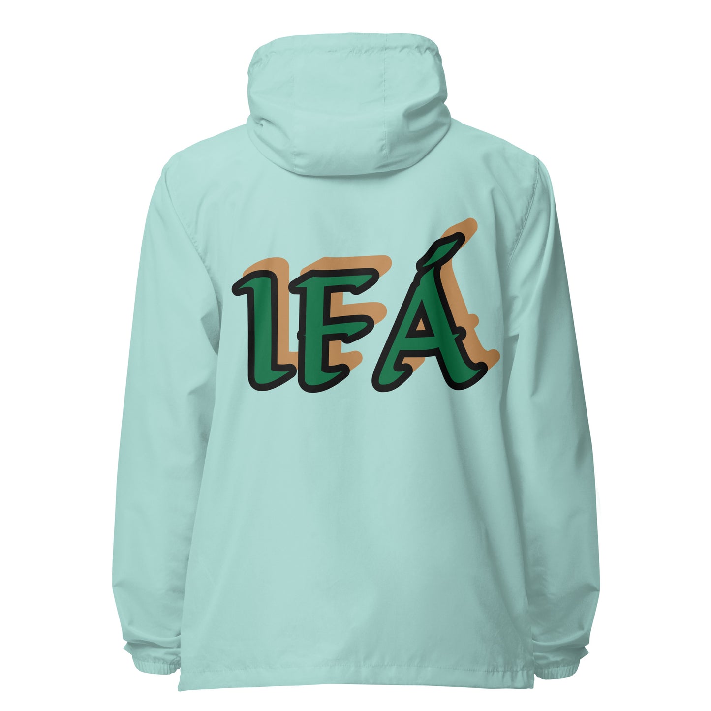 Egbe Logo Ifa Gold incognito Unisex lightweight zip up windbreaker