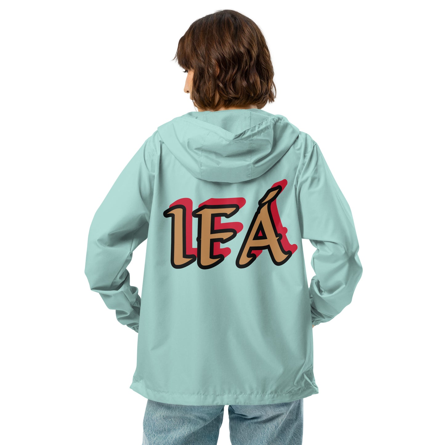 Egbe Logo Ifa Gold Unisex lightweight zip up windbreaker