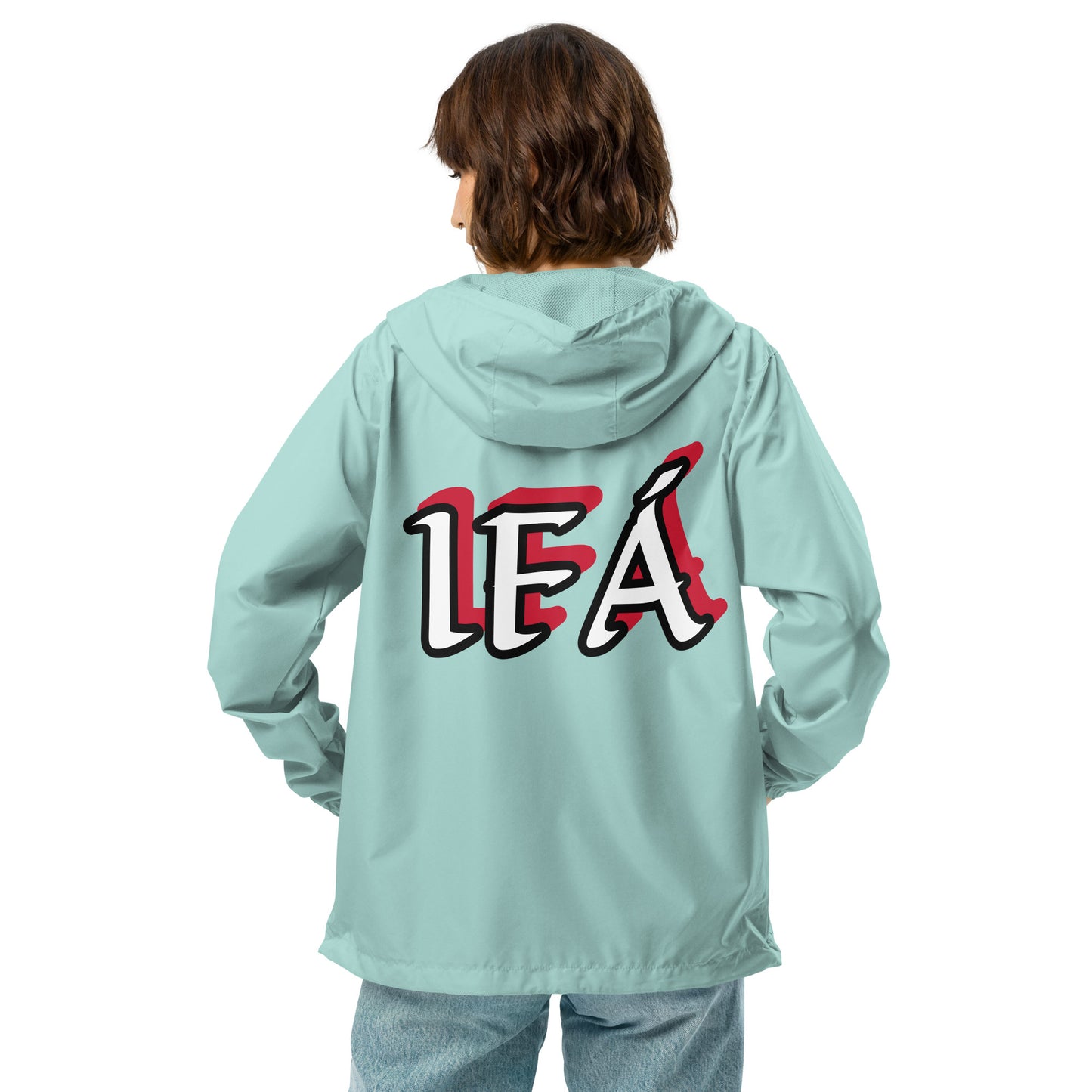 Egbe Logo Ifa Ájé 1 Unisex lightweight zip up windbreaker