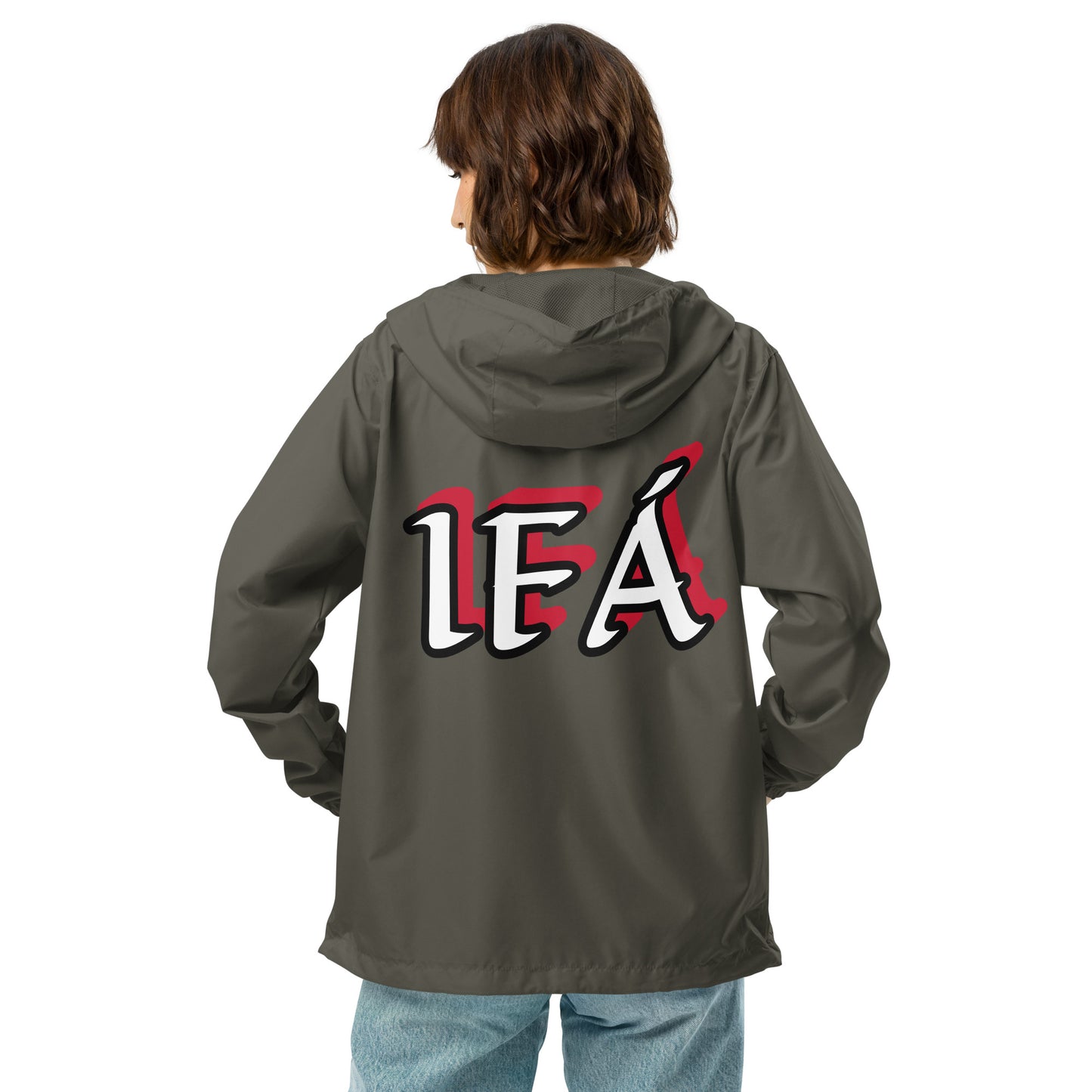 Egbe Logo Ifa Ájé 1 Unisex lightweight zip up windbreaker