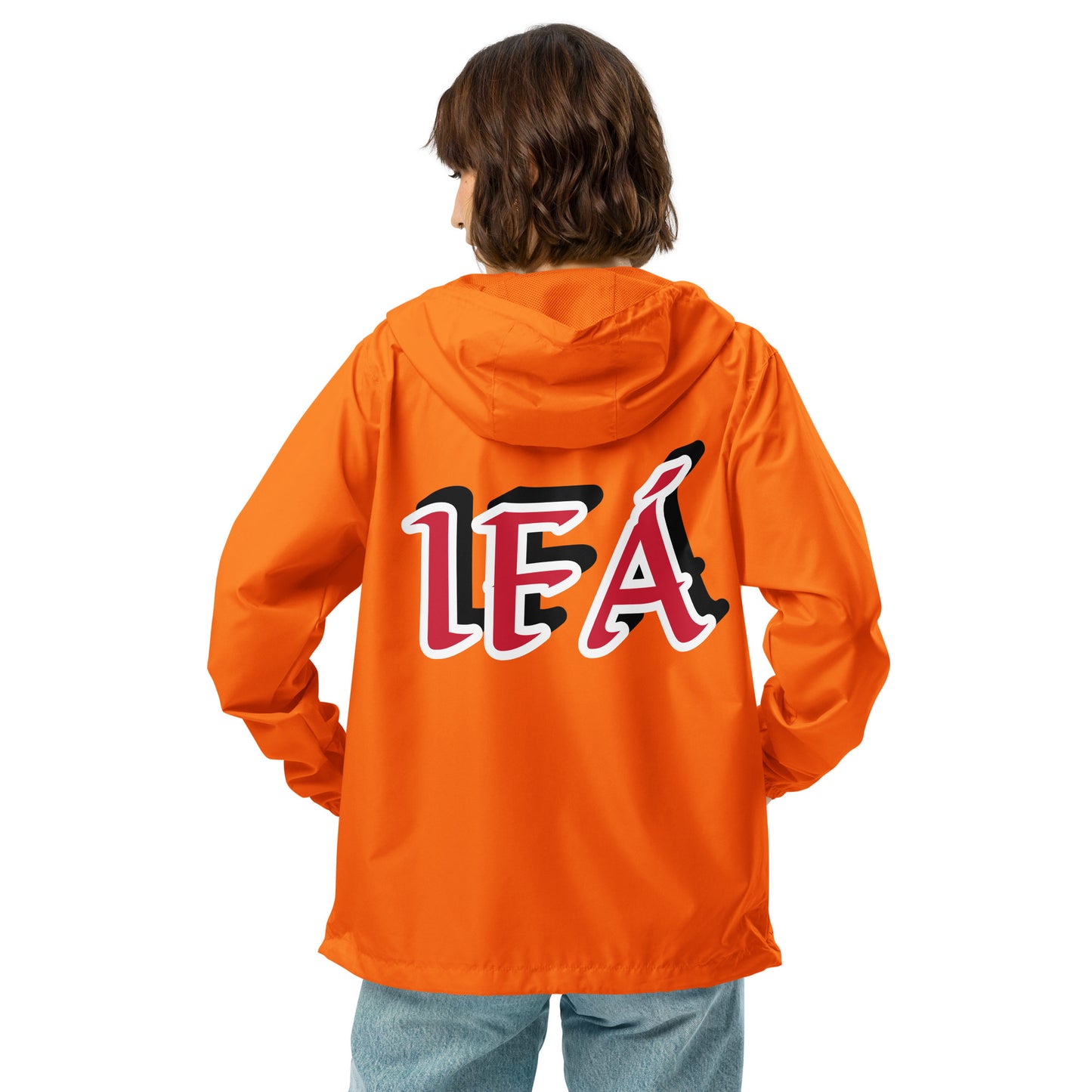 Egbe Logo Ifa Ájé 2 Unisex lightweight zip up windbreaker