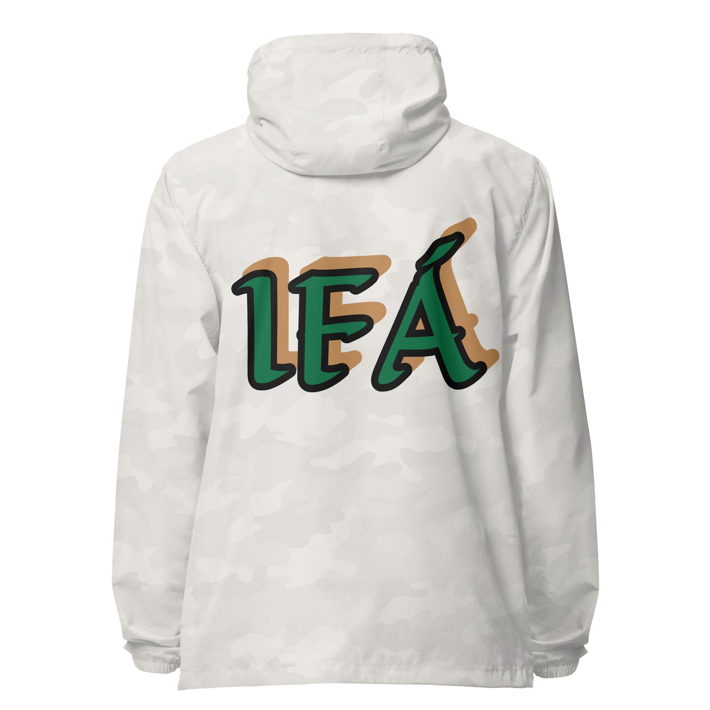 Egbe Logo Ifa Gold incognito Unisex lightweight zip up windbreaker