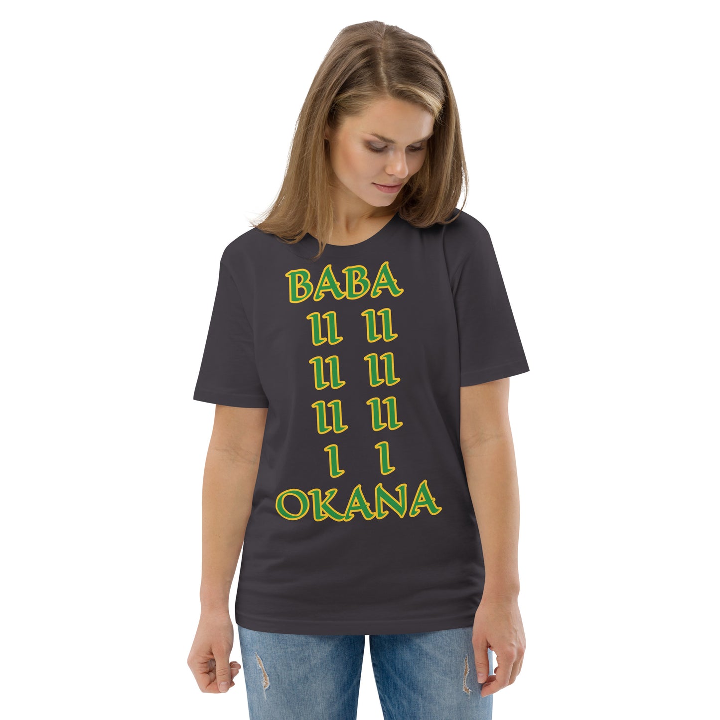 Baba Okana Lucumi Unisex organic cotton t-shirt