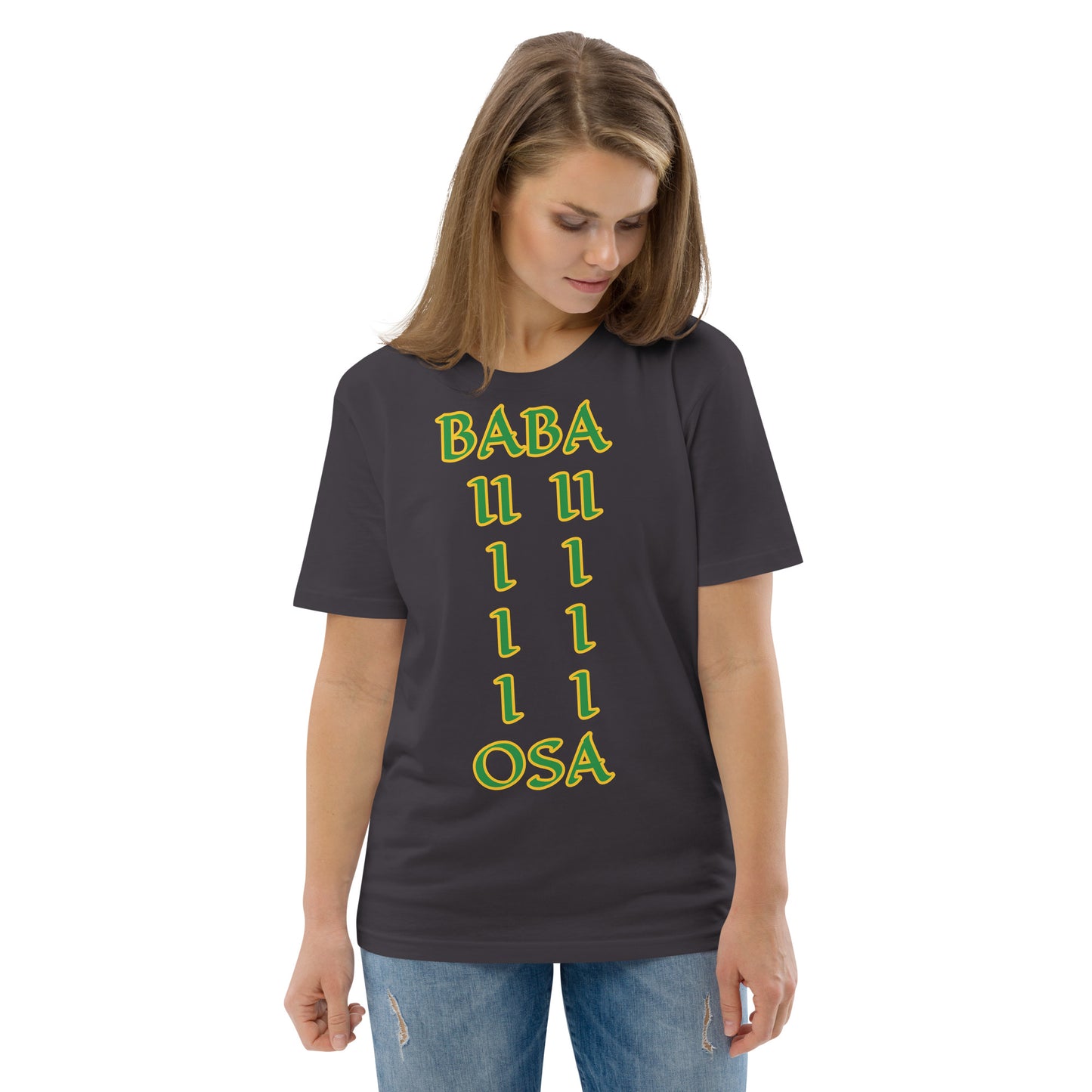 Baba Osa Lucumi Unisex organic cotton t-shirt