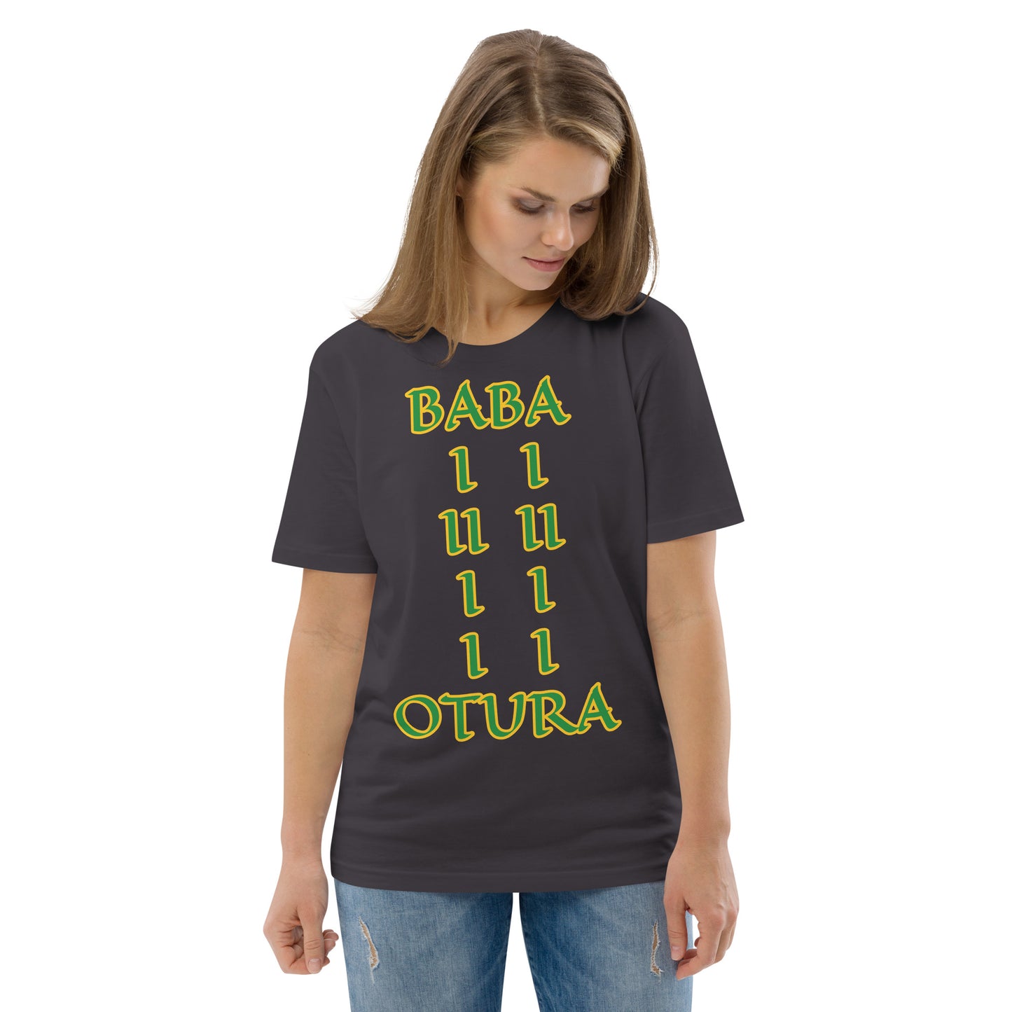 Baba Otura Lucumi Unisex organic cotton t-shirt