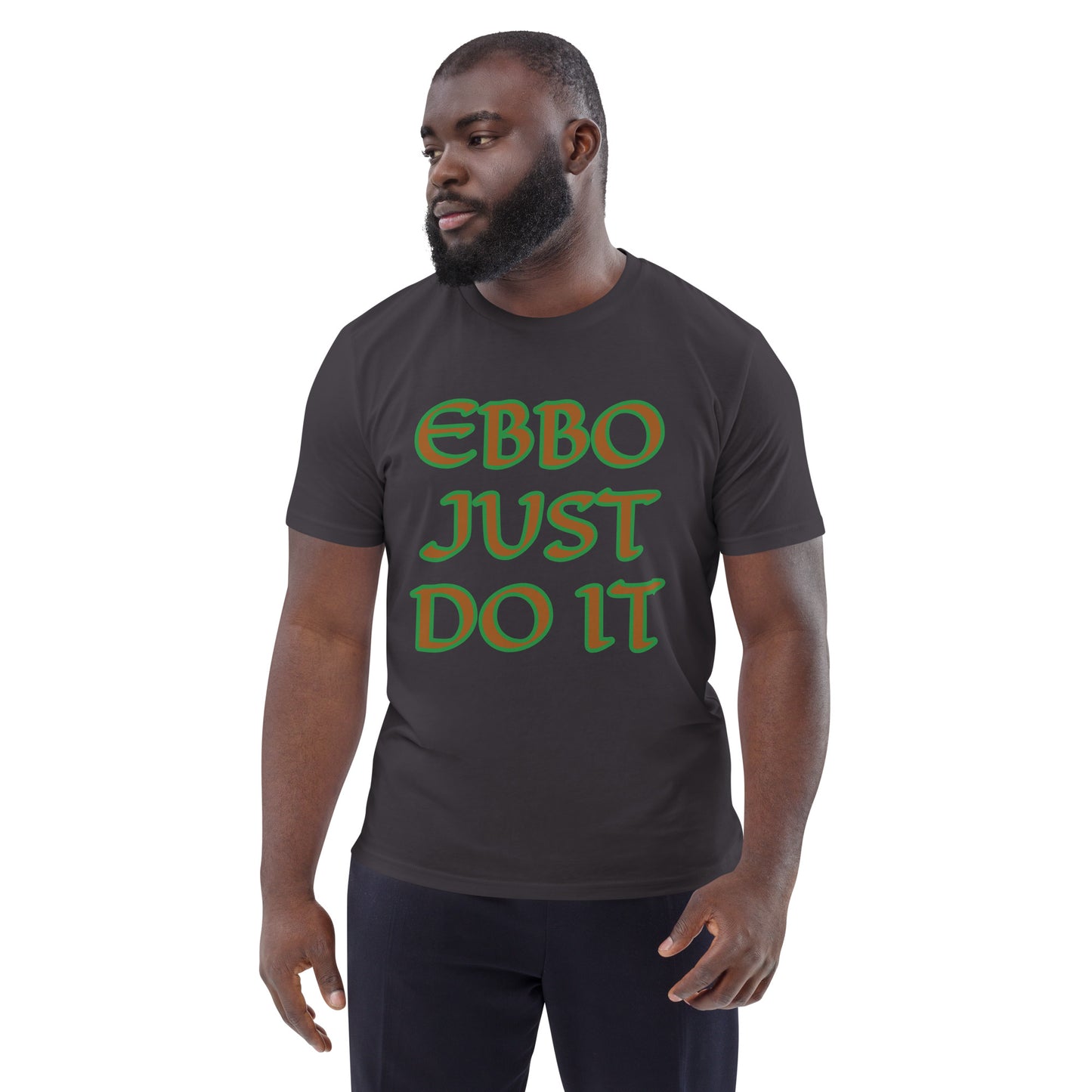 Ebbo Just Do It Isese reverse Unisex organic cotton t-shirt