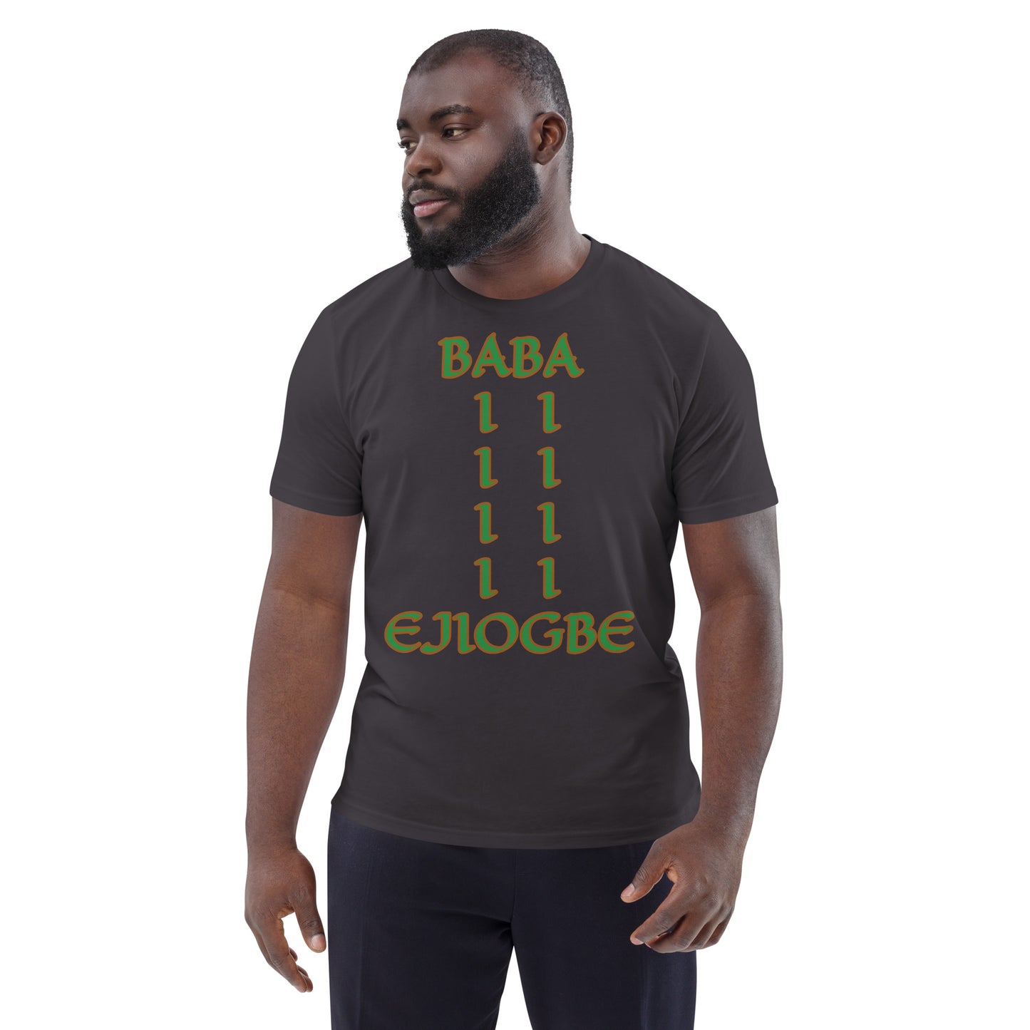 Baba EjiOgbe Isese Unisex organic cotton t-shirt