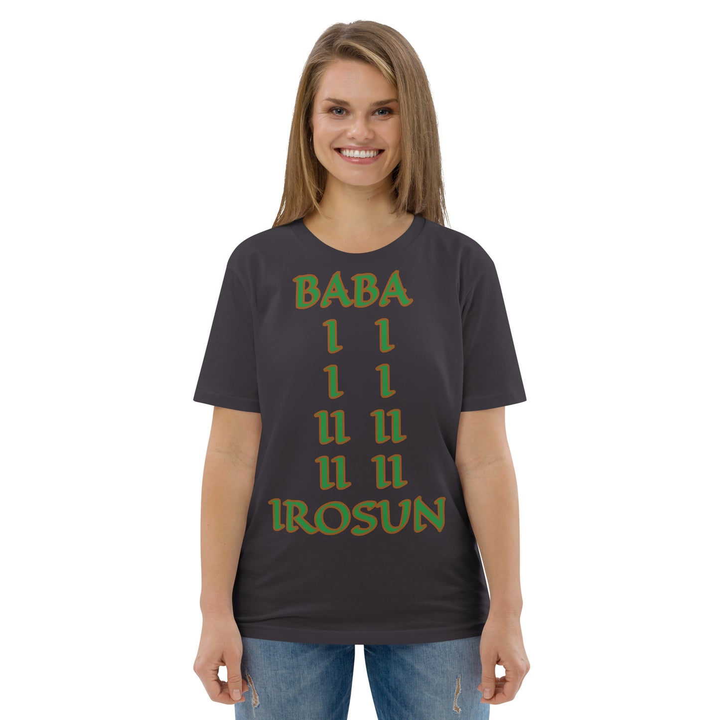 Baba Irosun Isese Unisex organic cotton t-shirt