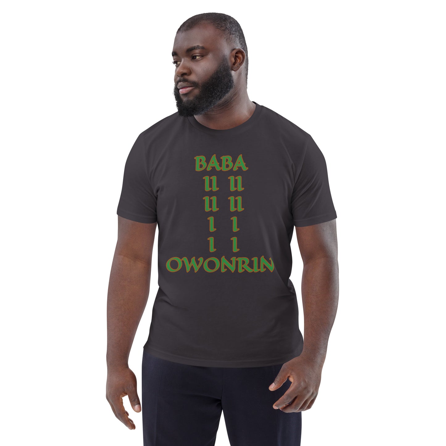 Baba Owonrin Isese Unisex organic cotton t-shirt